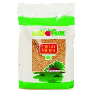 Zahar Brun Demerara Goldpack, 500 g