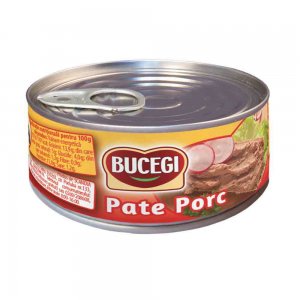 Pate Bucegi de Porc 20 % Ficat, 120 g