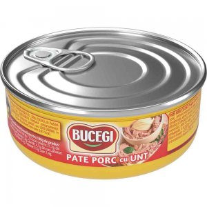 Pate Bucegi de Porc cu Unt, 120 g