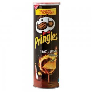 Chips Pringles Hot & Spicy, 165 g Chips Pringles Hot & Spicy, 165 g