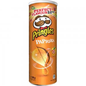 Chipsuri Pringles cu Paprika, 165 g Chipsuri Pringles cu Paprika, 165 g