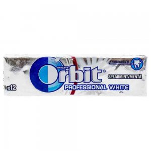 Guma de Mestecat Orbit Professional White, 12 Buc/Pachet Guma de Mestecat Orbit Professional White, 12 Buc/Pachet