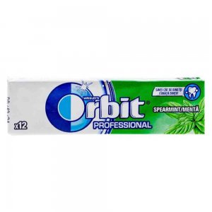 Guma de Mestecat Orbit Professional Spearmint, 12 Buc/Pachet Guma de Mestecat Orbit Professional Spearmint, 12 Buc/Pachet