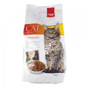 Hrana Uscata pentru Pisici CBA, Pui, 1 Kg Hrana Uscata pentru Pisici CBA, Pui, 1 Kg