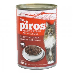 Conserva pentru Pisici Piros, Carne de Vita, 415 g Conserva pentru Pisici Piros, Carne de Vita, 415 g