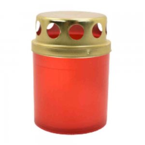 Candela Din Plastic cu Capac, 70 mm Candela Din Plastic cu Capac, 70 mm