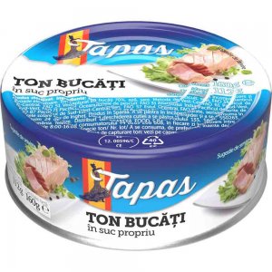 Ton in Suc Propriu Tapas, 160 g Ton in Suc Propriu Tapas, 160 g