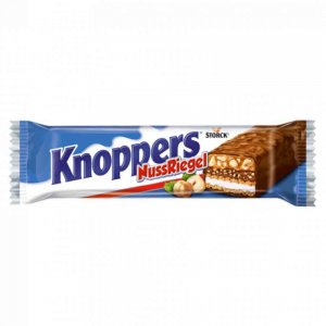 Baton de Ciocolata cu Napolitane Knoppers Nut Bar, 40 g Baton de Ciocolata cu Napolitane Knoppers Nut Bar, 40 g