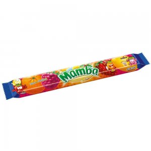 Caramele Mamba cu Aroma de Fructe, 106 g Caramele Mamba cu Aroma de Fructe, 106 g