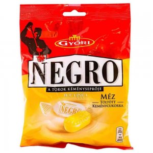 Bomboane Gyori Negro cu Miere, 159 g Bomboane Gyori Negro cu Miere, 159 g