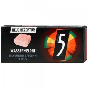 Guma de Mestecat Five Watermelon, 16.5 g Guma de Mestecat Five Watermelon, 16.5 g