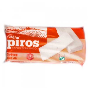 Servetele Batiste Hartie Cba Piros, 3 Straturi 100 Buc/Pachet Servetele Batiste Hartie Cba Piros, 3 Straturi 100 Buc/Pachet