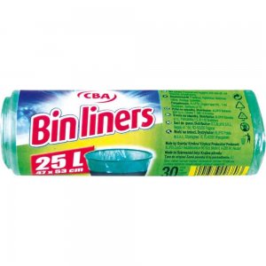 Saci Menajeri Cba Piros, 25 L, 30 Buc Saci Menajeri Cba Piros, 25 L, 30 Buc