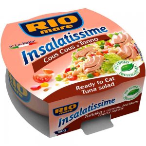Salata de Ton Insalatissime cu Cuscus Rio Mare, 160 g Salata de Ton Insalatissime cu Cuscus Rio Mare, 160 g