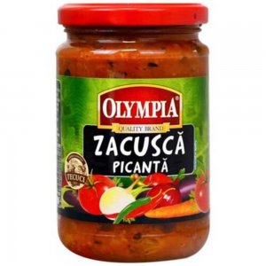 Zacusca Picanta de Vinete Olympia, 300 g Zacusca Picanta de Vinete Olympia, 300 g