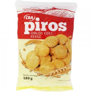 Biscuiti cu Vanilie Cba Piros, 180 g