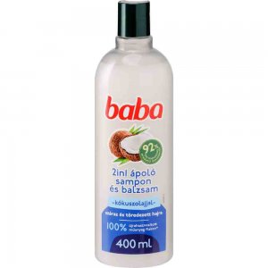 Sampon Baba cu Nuca de Cocos pentru Par Uscat, 400 ml