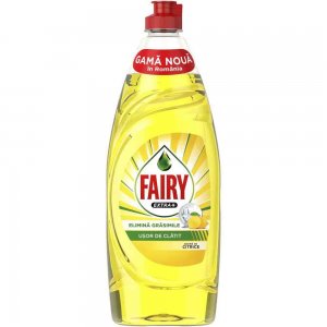Detergent de Vase Fairy Extra+ Citrice, 650 ml