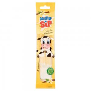 Pai Milky Sip pentru Lapte cu Aroma de Vanilie, 30 g Pai Milky Sip pentru Lapte cu Aroma de Vanilie, 30 g