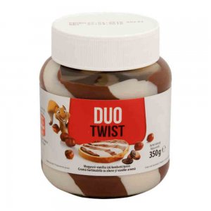 Crema Tartinabila Duo Twist cu Alune, 350 g Crema Tartinabila Duo Twist cu Alune, 350 g