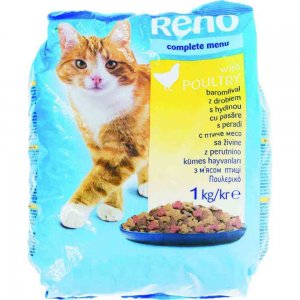 Hrana Uscata Complet pentru Pisici Reno, Pui, 1 Kg Hrana Uscata Complet pentru Pisici Reno, Pui, 1 Kg