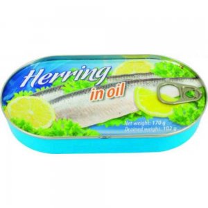 Conserva de Peste Hering Operencia in Ulei, 170 g