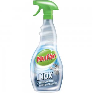 Solutie Curatare Inox Nufar, 500 ml
