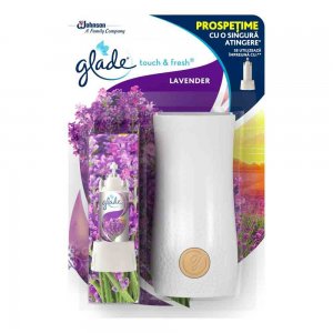 Odorizant de Camera Glade Touch & Fresh Lavender, 10 g
