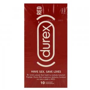 Prezervative Durex Red Clasic, 10 Buc Prezervative Durex Red Clasic, 10 Buc