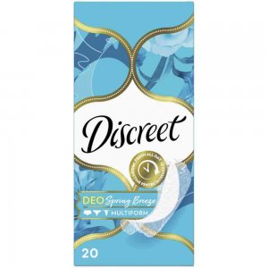 Absorbante Discreet Deo Spring Breeze, Cantitate 20 Buc/Pachet