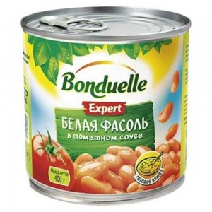 Fasole Alba Bonduelle in Sos de Rosii, 400 g Fasole Alba Bonduelle in Sos de Rosii, 400 g