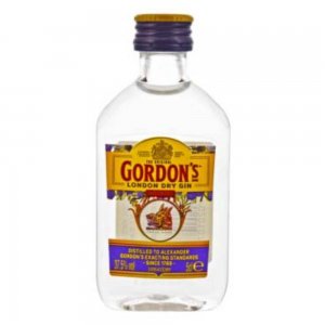 Gin Gordon's London Dry, 37,5% Alcool, 50 ml Gin Gordon's London Dry, 37,5% Alcool, 50 ml