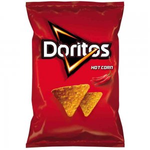 Tortilla Chips cu Ardei Iute Doritos Hot Pepper, 100 g Tortilla Chips cu Ardei Iute Doritos Hot Pepper, 100 g
