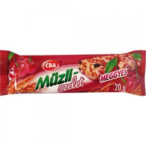 Baton de Cereale Cba Piros cu Visine, 20 g