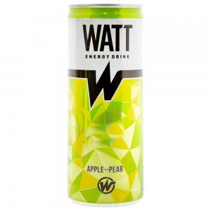Energizant Watt Mere si Pere, 250 ml