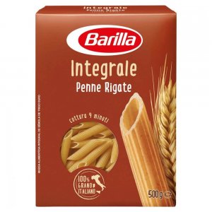 Paste Fainoase Integrale Barilla Penne Rigate, 500 g
