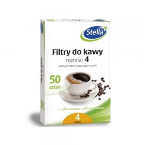 Fltru de Cafea Stella Nr. 4 50/Set Fltru de Cafea Stella Nr. 4 50/Set