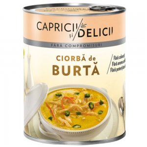 Ciorba de Burta cu Smantana, Capricii si Delicii, 400 g Ciorba de Burta cu Smantana, Capricii si Delicii, 400 g