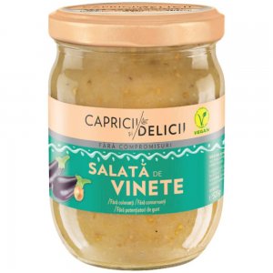 Salata de Vinete Capricii si Delicii, 525 g Salata de Vinete Capricii si Delicii, 525 g