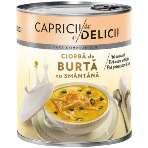 Ciorba de Burta cu Smantana, Capricii si Delicii, 800 g Ciorba de Burta cu Smantana, Capricii si Delicii, 800 g