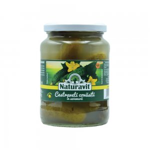 Castraveti Murati in Saramura Naturavit, 6-9 cm, 720 ml Castraveti Murati in Saramura Naturavit, 6-9 cm, 720 ml