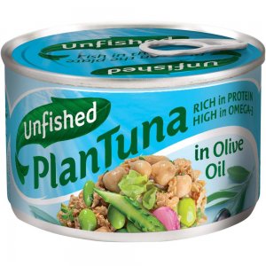 Alternativa Vegana la Ton cu Ulei de Masline Unfished Plantuna Olive Oil, 150 g