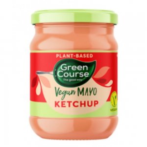 Sos de Maioneza Vegan Green Course cu Ketchup Vegan Mayo Ketchup, 240 g