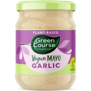 Sos de Maioneza Vegan Green Course cu Usturoi  Vegan Mayo Garlic, 240 g