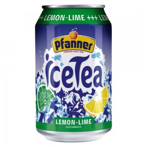 Suc Necarbogazos Ice Tea Pfanner Lemon, 330 ml