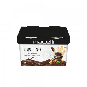 Grisini Piacelli Dipolino cu Crema de Alune si Nugat, 104 g Grisini Piacelli Dipolino cu Crema de Alune si Nugat, 104 g