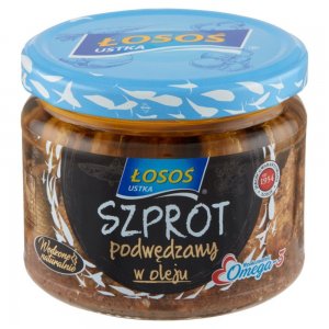 Sprot Afumat Losos Ustka in Ulei, 250 g Sprot Afumat Losos Ustka in Ulei, 250 g