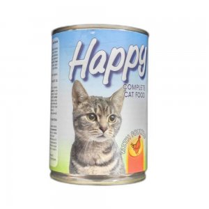 Mancare de Pisici Happy din Carne de Pasare 415 g