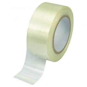 Banda Adeziva cu Insertie Fibra Monofilament Heavy Duty, Dimensiune 50 mm x 50 m Banda Adeziva cu Insertie Fibra Monofilament Heavy Duty, Dimensiune 50 mm x 50 m