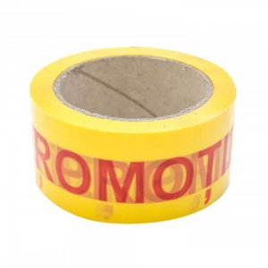 Banda Adeziva Promotie Tip Silent, Dimensiune 50 mm x 66 m, 36 Buc/Set